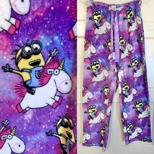 Despicable me 3 unicorn pajama pj pants minions Gru